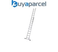 Zarges 44834 Everest 2DE Extension Ladder 2-Part D-Rungs 2 x 8 ZAR44834
