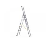 Zarges 44840 D-Rung Combination Ladder 3-Part 3 X 10 Rungs