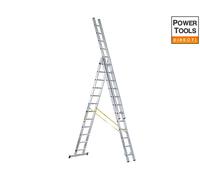 Zarges 44842 D-Rung Combination Ladder 3-Part 3 X 12 Rungs