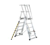 Zarges Access Platform Working Height 1.3 1.6 1.8 2.1 2.4m 5-9 Rungs ZAR41327