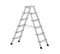 Zarges 41264 Anodised Double-Sided Steps Open 0.95M 2 X 4 Rungs