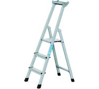 Zarges Anodised Trade Platform Step Ladder