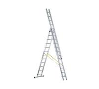 Zarges D-Rung Combination Ladder 3-Part 3 X 12 Rungs
