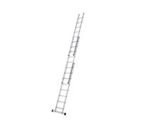 Zarges 44854 Everest 3DE Extension Ladder 3-Part D-Rungs 3 x 14 ZAR44854