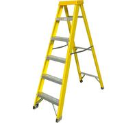 Zarges Fibreglass Swingback Step Ladder 6