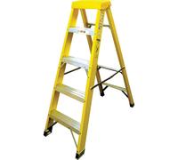 Zarges Fibreglass Swingback Steps Open 1.33m Closed 1.47m 5 Rungs ZAR300515