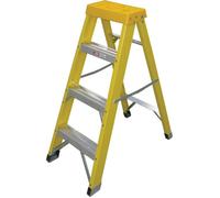Zarges Fibreglass Swingback Step Ladder 4