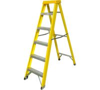 Zarges Fibreglass Swingback Step Ladder 6