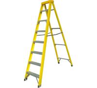 Zarges Fibreglass Swingback Step Ladder 8
