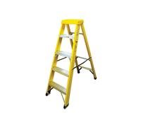 Zarges Fibreglass Swingback Step Ladder Open 1.33m Closed 1.47m 5 Rung ZAR300515