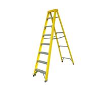 Zarges Fibreglass Swingback Step Ladder Open 2.15m Closed 2.38m 8 Rung ZAR300518