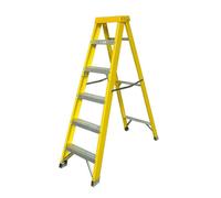 Zarges Fibreglass Swingback Step Ladder 6