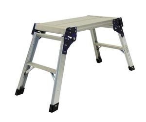 Zarges Hop Up Aluminium Work Platform 600 x 300mm Capacity 150kg ZAR100302