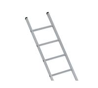 Zarges Industrial Single Aluminium Ladder 2.21m 7 Rung Stile Depth 58mm ZAR41547