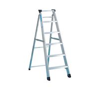 Zarges Industrial Swingback Step Ladder Open 1.30m Closed 1.44m 6 Rungs ZAR49606