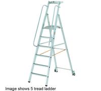 Zarges Mobile Masterstep 3 Tread with Handrails
