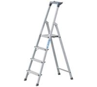 Zarges Scana S Aluminium 4 Tread Platform Step Ladder