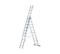 Zarges 41539 Skymaster Trade Combination Ladder 3-Part 3 X 9 Rungs