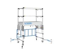 Zarges Tt002 Teletower Telescopic Aluminium Scaffold Tower Zartt002 Xms18Tele