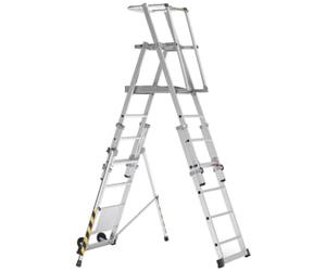 Zarges ZAP Telemaster S Mini 7 Tread Telescopic Aluminium Step Ladder