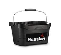 Zarivy Ergonomic 15 litre bucket, black design, ideal for organisation and cleaning in domestic or commercial environments.