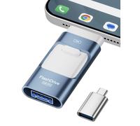 ZARMST USB Stick 512GB, 4-in-1 Flash Drive for Phone, Tablet & PC, Blue | Free Up Device Storage, Direct File Transfer Between Devices, Fast Photo, Video & File Transfer, Plug & Play Design