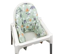 ZARPMA Inflatable Cushion Inner Cover Compatible for IKEA Antilop Highchair (Cover Only) (Green)