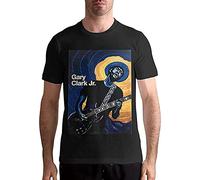 ZARUFT Gary Clark Jr Men's Short Sleeves T-Shirt Gift S Black M