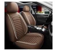 ZARUXCHA 5 Seats Full Set Car Seat Covers For Hyundai Tucson SUV 2020-2025, All-Weather Use Car Seat Covers, Waterproof Breathable Pu Leather Full Set Car Seat Covers(White Curry)