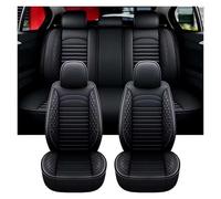 ZARUXCHA 5 Seats Full Set Car Seat Covers For Nissan X-Trail T33 2021-2025, All-Weather Use Car Seat Covers, Waterproof Breathable Pu Leather Full Set Car Seat Covers(All Black)