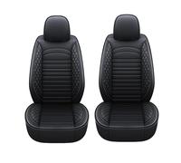 ZARUXCHA 5 Seats Full Set Car Seat Covers For Suzuki Swift 2005-2023 2024 2025, All-Weather Use Car Seat Covers, Waterproof Breathable Pu Leather Full Set Car Seat Covers(All Black)