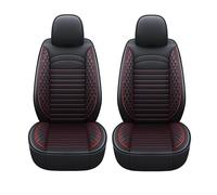 ZARUXCHA 5 Seats Full Set Car Seat Covers For VW Golf MK8 2019-2023, All-Weather Use Car Seat Covers, Waterproof Breathable Pu Leather Full Set Car Seat Covers(Black Red)