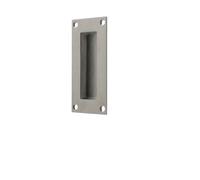 ZAS10SS Rectangular Flush Pull SSS from The Door Handle Store by Zoo Hardware