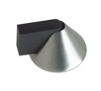 ZAS89SS Door Stop Floor Mounted Cone shape 38mm dia. From The Door Handle Store