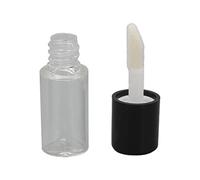 ZASCHMOY 1.5ml Mini Lip Gloss Tube, Reusable Clear Empty Gloss Container with Non Slip Cap, for Lip Balm Lipstick Samples Travel Outdoor Use