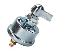 ZASCHMOY 12 to 48V Battery Disconnect Switch High Current 250A Battery Shut Off Cut Off Power Kill Switch M10 Stud for Ship RV ATV Car Truck