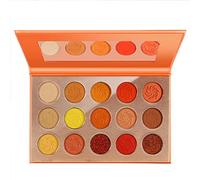ZASCHMOY 15 Color Eyeshadow Palette Matte Shimmer Glitter Eyeshadow with Long Lasting Wear for Party Casual Wedding Makeup