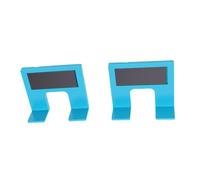 ZASCHMOY 2 Pcs Hinge Installation Fixing Plate, Magnetic Locking Technology No Drilling Needed, 90 Degree Angle Design with 2mm Precise Groove, for Cabinet Drawer Door Frame