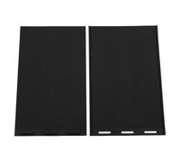 ZASCHMOY 2 PCS Silicone Beeswax Press Sheets for Making - Flexible Beekeeper Equipment - 5.4mm Thickness, Suitable for Various Beeswax Products - 450x285mm & 423x270mm (Black)