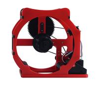 ZASCHMOY 3D Printer Filament Respooler Automatic Start Stop Electric Filament Spool Rewinder for PLA PETG ABS TPU Nylon Red Professional Grade Reliable Winding Solution for 3D Pr