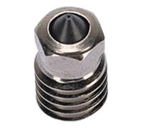 ZASCHMOY 3PCS Extruder Hotend Nozzles Hardened Steel Replacement for Lab 3D Printer 0.4mm High Nozzles (0.2mm)