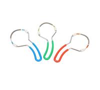 ZASCHMOY 3pcs Spring Facial Hair Remover, Double Spring Design for Face Lip Chin Cheek Neck, with Stainless Steel Plastic Rubber