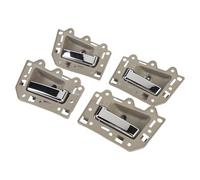 ZASCHMOY 4PCS Interior Door Handles Gray 5HR421J3AK Front Rear Inner Door Handle Set Replacement for Grand Cherokee 2005-2011