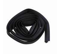 ZASCHMOY 5M Car Rubber Seal Strip Big D Small D Z P Type Auto Door Weatherstrip with Double Sided Adhesive for RV Truck Cart Water Dust Proof Sound Insulation (P Shape)