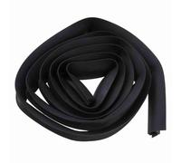 ZASCHMOY 5M Car Rubber Seal Strip Big D Small D Z P Type Auto Door Weatherstrip with Double Sided Adhesive for RV Truck Cart Water Dust Proof Sound Insulation (Big)