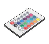 ZASCHMOY 5V 24-Key RGB LED Light Strip Controller with Wireless Remote - Perfect for Decorative Lights - Convenient USB Connection - Full Color Control & Dynamic Effects
