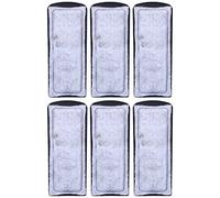 ZASCHMOY 6Pcs Fish Filter Cotton Replacement - Activated Carbon Filter Cotton for Water - Easy to Install for Wall-Mounted Filters - Compatible with All Aquarium