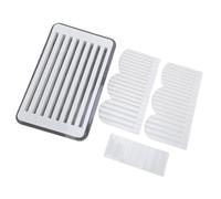 ZASCHMOY Adjustable Thickness Bread Cutter with 3 Thickness Settings, Includes a Breadcrumb Collection Tray, Suitable for Home Baking and Outdoor Adventures.