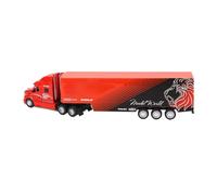 ZASCHMOY Alloy Container Truck Toy with Lights and Sounds - Realistic Transport Vehicle Model Car for Birthday & Daily Use - Collectible Toy for Kids & Adults (Style 1)