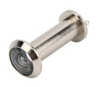 ZASCHMOY Anti Theft 220 Degree Viewing Angle Safety Door Viewer - Easy Installation, Compatible with 55-90mm Doors, Red Bronze Color - Ideal Home Security Solution (Extended 16mm Wire Drawing,